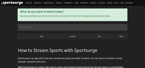 gostreamstv|Sportsurge .